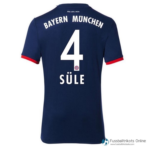 Bayern München Trikot Auswarts Sule 2017-18 Fussballtrikots Günstig